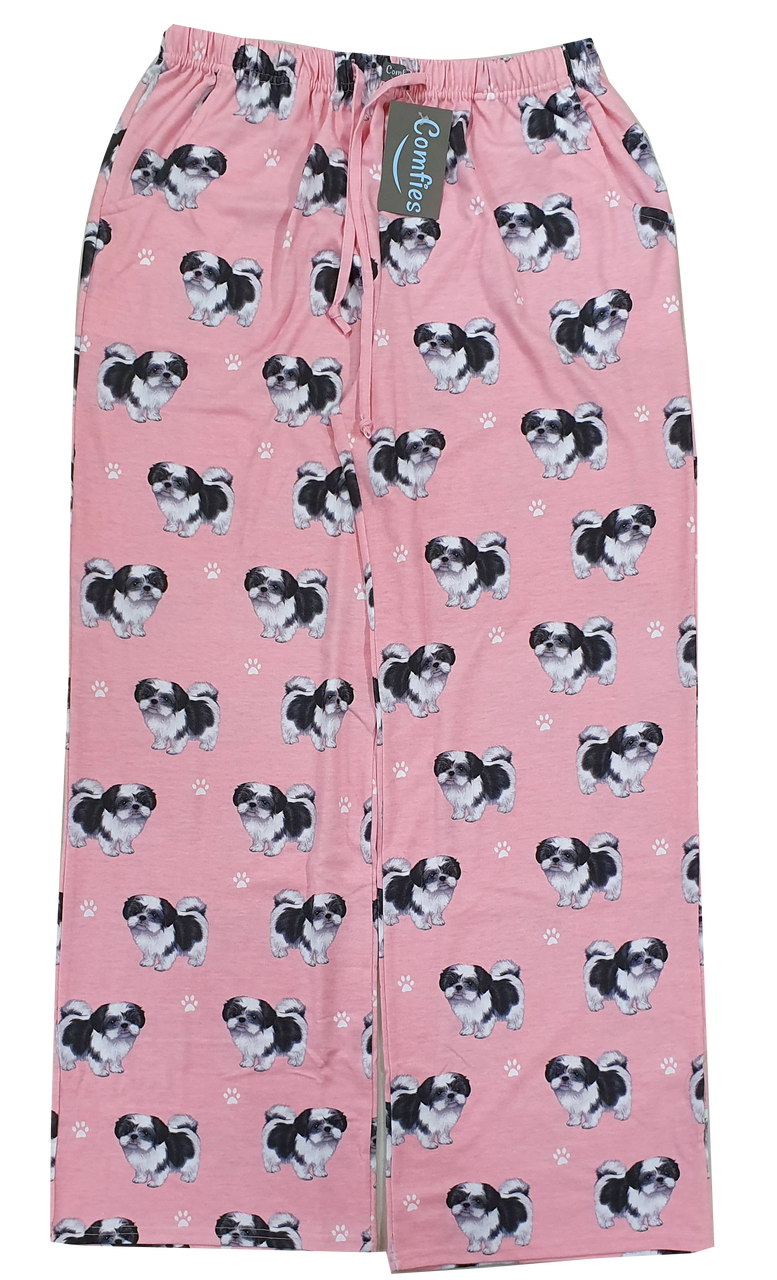 Comfies Unisex Pajama Bottoms - Shih Tzu (350-87)