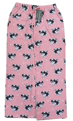 Comfies Unisex Pajama Bottoms - Shih Tzu (350-87)
