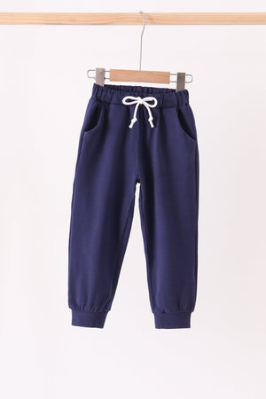 Navy Drawstring Jogger