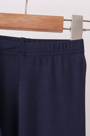 Navy bamboo pajama set