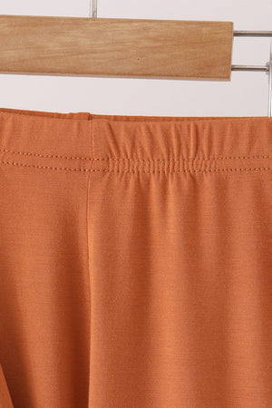Caramel bamboo pajama set