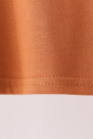 Caramel bamboo pajama set