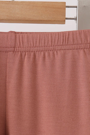 Dusty rose bamboo pajama set