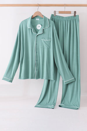 Sage bamboo mom pajama set