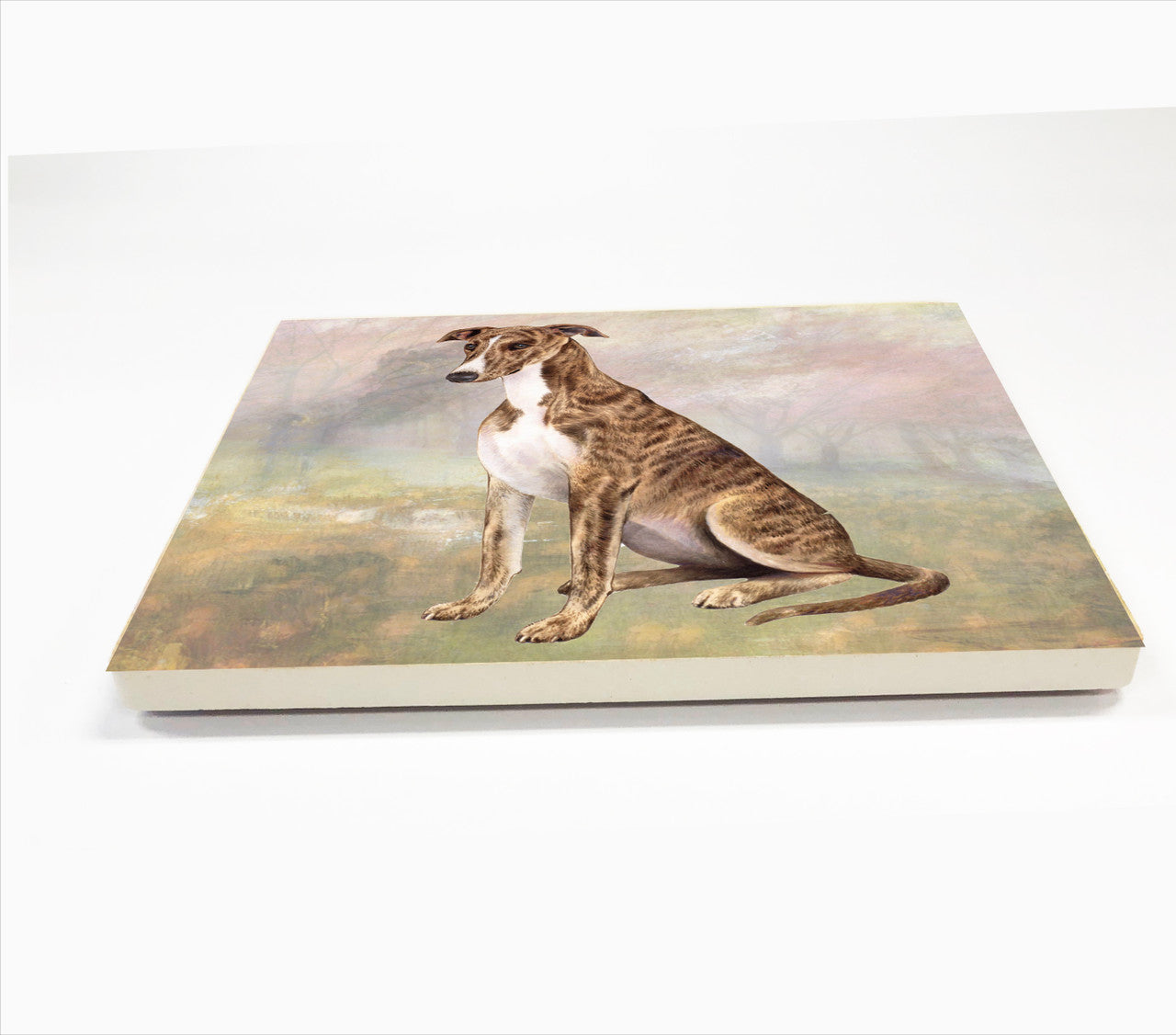 E&S Imports Ceramic Pet Coasters - Greyhound (250-94)