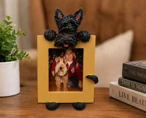 Scottish Terrier (2 1/2x3 1/2) Small Photo Frame: Ceramic
