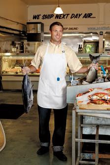 Port Authority Full Length Apron with Pockets - Great for home, in the garden or at work