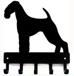 Airedale Terrier Dog Key Rack/ Leash Hanger