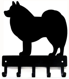 American Eskimo Dog Key Rack/ Leash Hanger