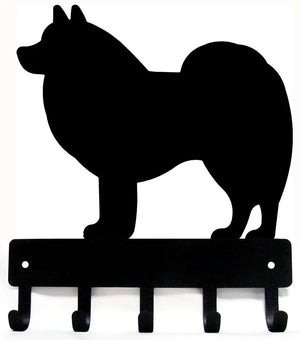 American Eskimo Dog Key Rack/ Leash Hanger