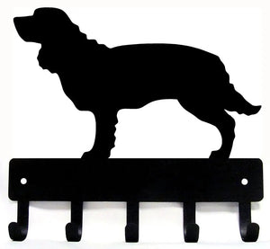 American Water Spaniel Dog Key Rack/ Leash Hanger