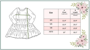 Pink Floral Tulle Dress