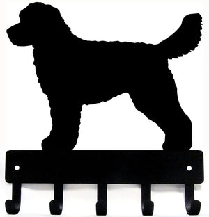 Australian Labradoodle Dog Key Rack/ Leash Hanger