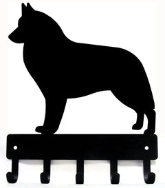 Belgian Sheepdog / Groenendael Dog Key Rack/ Leash Hanger