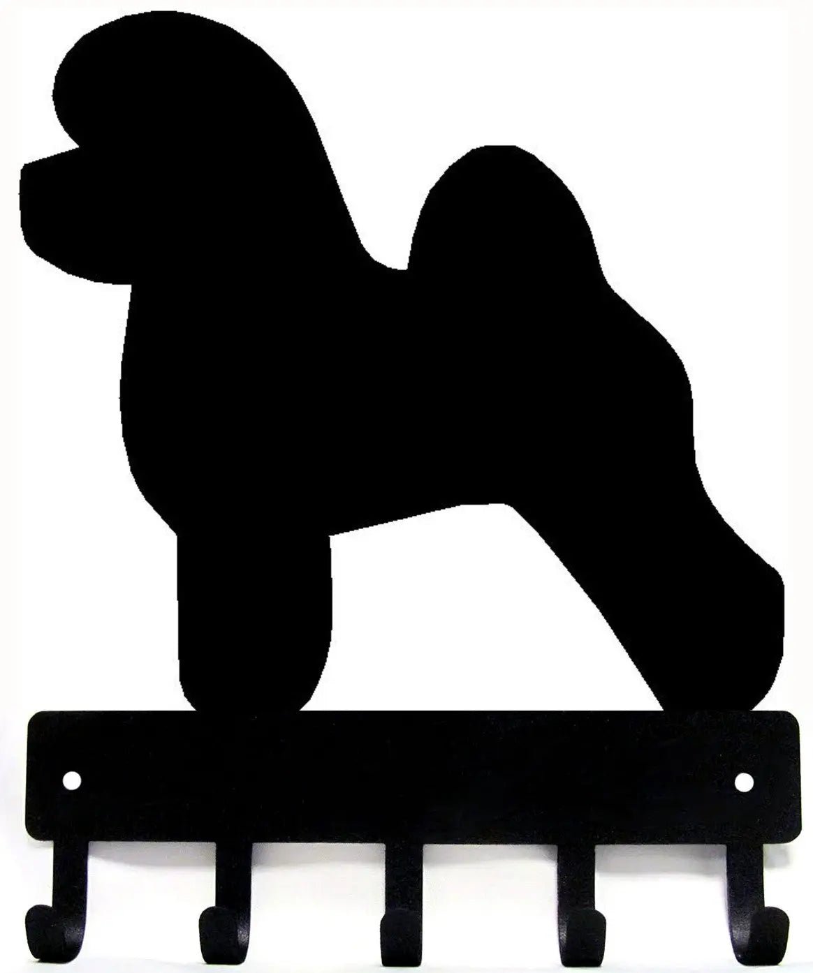 Bichon Frise Dog Key Rack/ Leash Hanger