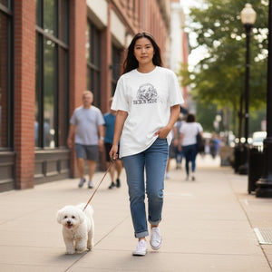 Gr8 Dogs Brand Bichon Frise Adult T-Shirt
