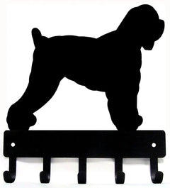 Black Russian Terrier Dog Key Rack/ Leash Hanger