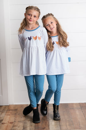 Blue Chicken Pant Set