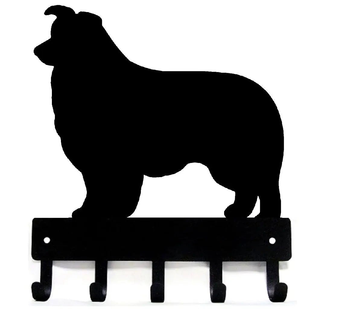 Border Collie Dog Key Rack/ Leash Hanger