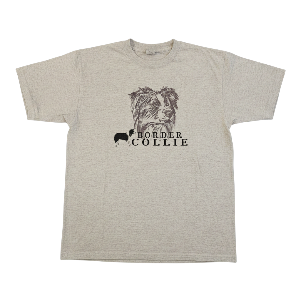 Gr8 Dogs Brand Border Collie Adult T-Shirt