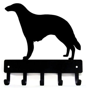 Borzoi Dog Key Rack/ Leash Hanger