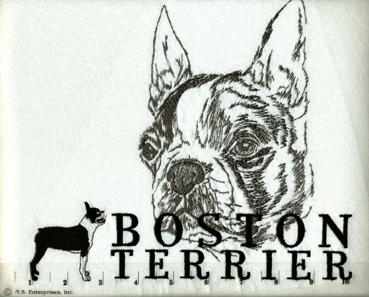 Gr8 Dogs Brand Boston Terrier Adult T-Shirt