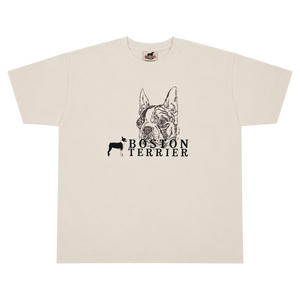 Gr8 Dogs Brand Boston Terrier Adult T-Shirt