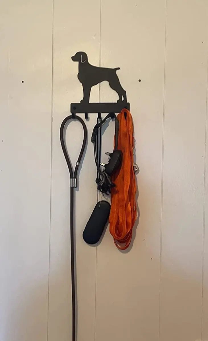 Brittany Spaniel Dog Key Rack/ Leash Hanger