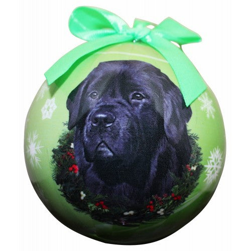 E&S Imports Shatter Proof Ball Christmas Ornament - Newfoundland(CBO-25)