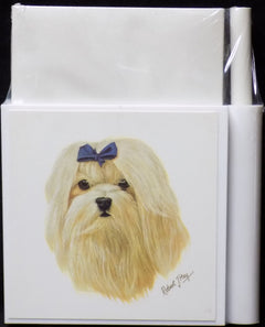 Hold-A-Note Designs by Robert May - Maltese (RHN34)