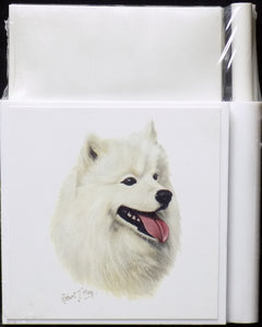 Hold-A-Note Designs by Robert May - Samoyed (RHN39)