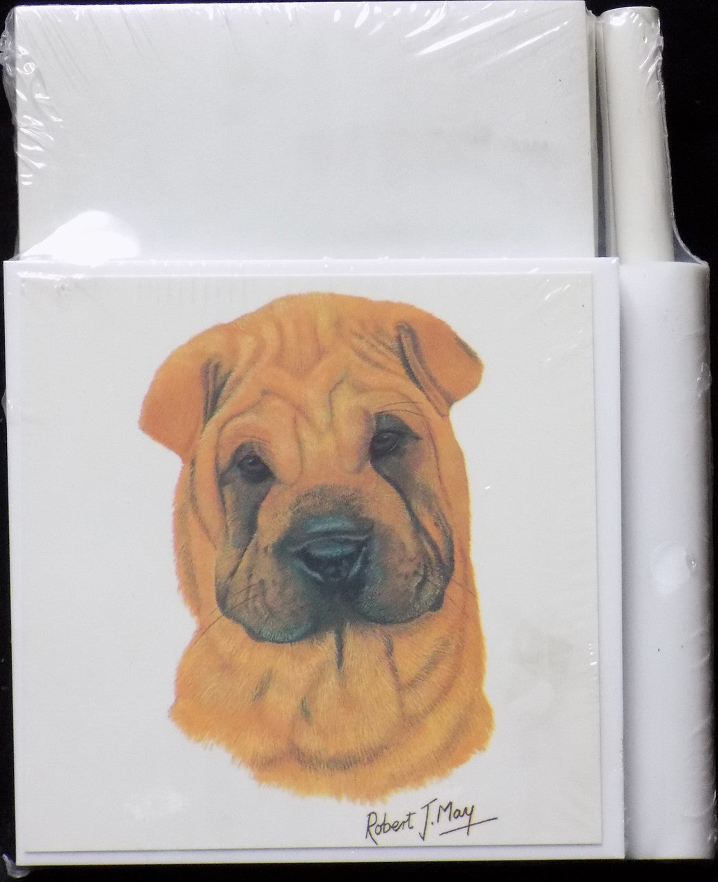 Hold-A-Note Designs by Robert May - Shar Pei (RHN40A)