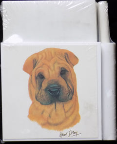 Hold-A-Note Designs by Robert May - Shar Pei (RHN40A)