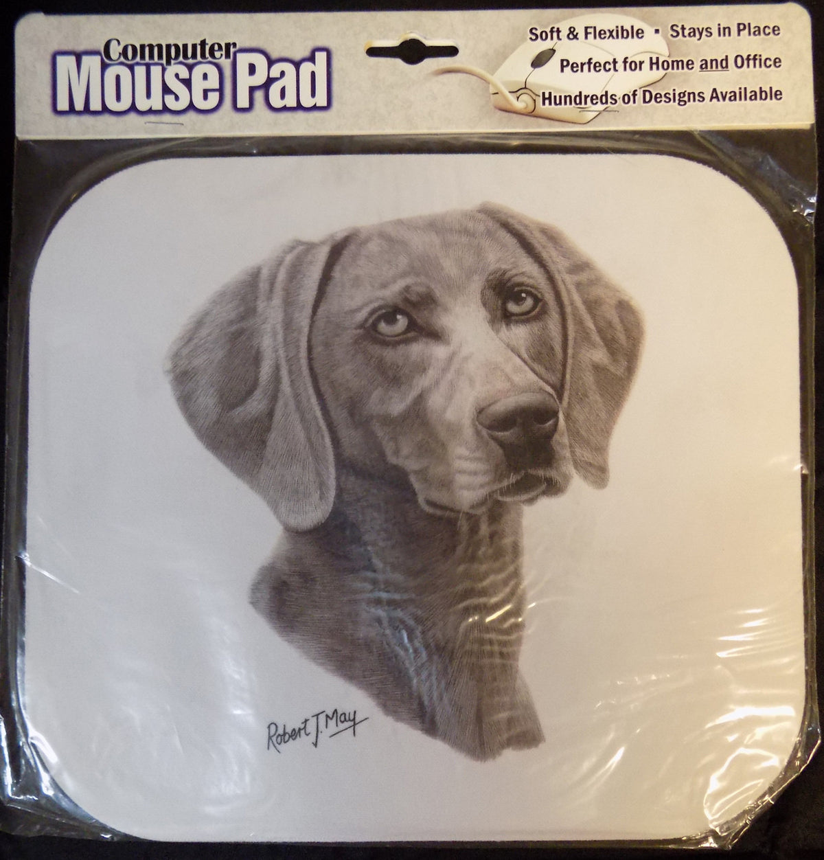 Mouse Pad Designs by Robert May - Weimaraner (RMP68)