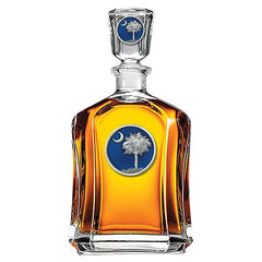 South Carolina Palmetto Capitol Decanter