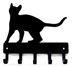 Cat #18 Key Rack with 5 Hooks