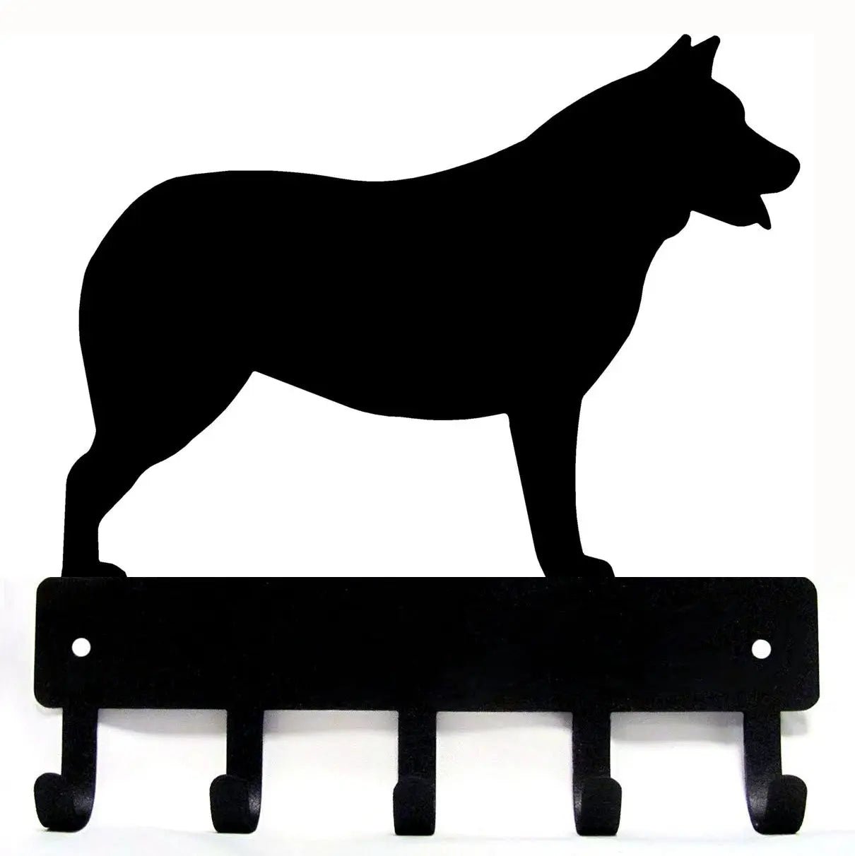 Australian Cattle Dog/ Blue Heeler Key Rack/ Leash Hanger