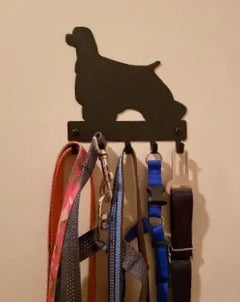 Cocker Spaniel Dog Key Rack/ Leash Hanger