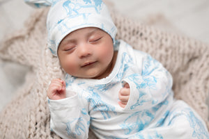 Cowboy Baby Gown