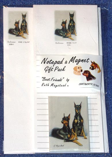 Ruth Maystead Gift Pack - Doberman (DOB1)