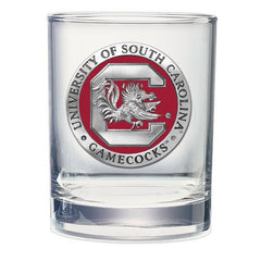 University of South Carolina Double Old Fashioned Glass, 13.5 oz