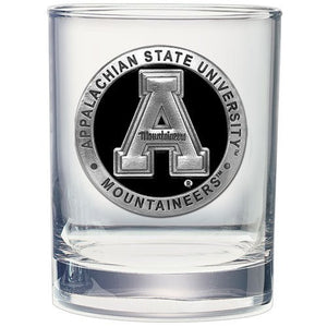Appalachian State University Double Old Fashioned Glass, 13.5 oz