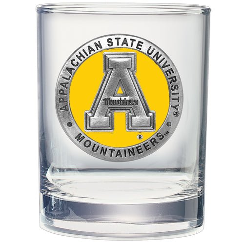 Appalachian State University Double Old Fashioned Glass, 13.5 oz