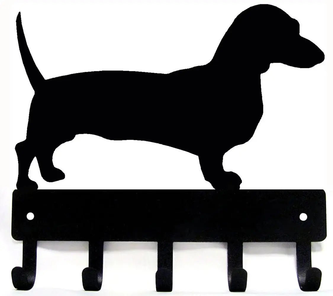 Dachshund Key Holder and Leash Hanger