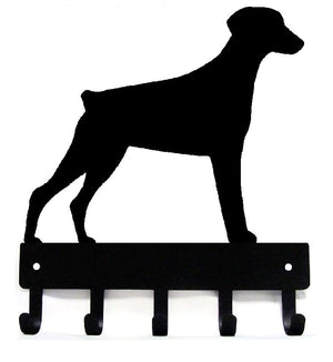 Doberman Pinscher Key Holder &amp; Leash Hanger