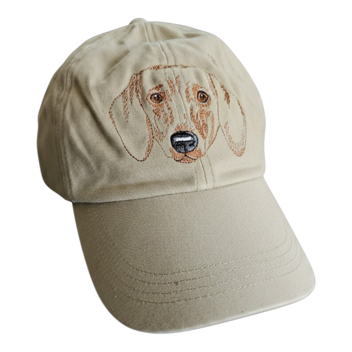 Gr8 Dog Eyes Design Red Dachshund Hat