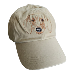 Gr8 Dog Eyes Design Red Dachshund Hat