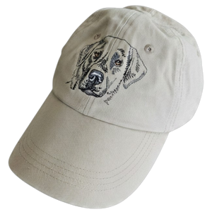 Gr8 Dog Eyes Design Black Lab Retriever Hat