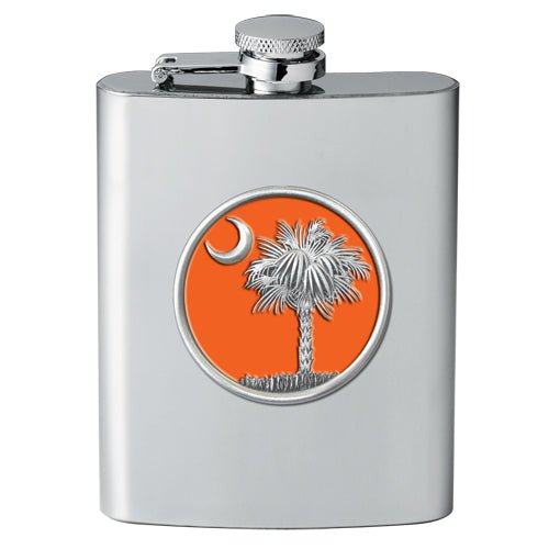 South Carolina Palmetto Flask