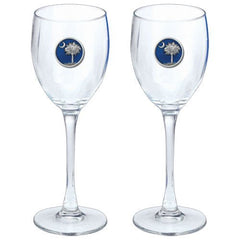 South Carolina Palmetto Goblets (Set Of 2)